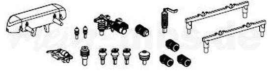 PIKO ET97782B-36 - H0 - Dachkleinteile